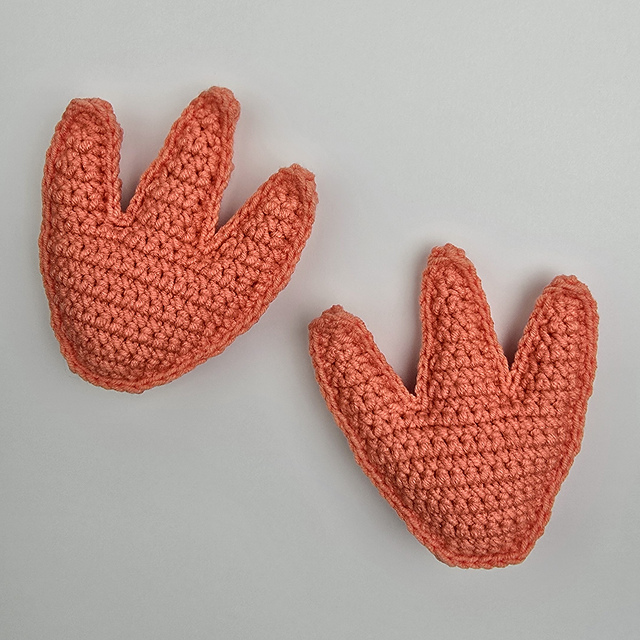 Dinosaur paws