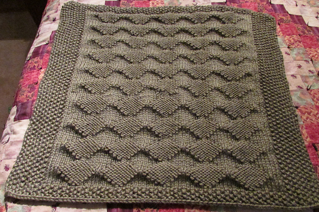 Ravelry: Floating Diamonds Baby Blanket pattern by Dixie L. Segrin