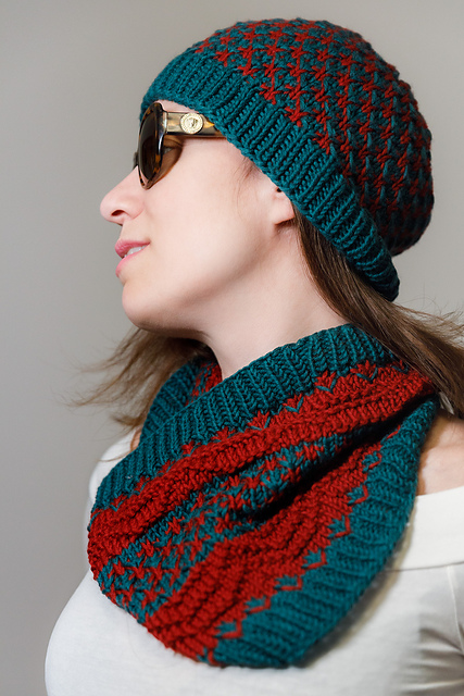 Christmas Snowflakes Hat