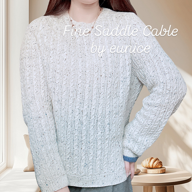 Pine Saddle Cable Pullover
