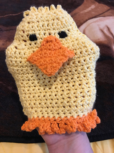 Duckie Bath Mitt