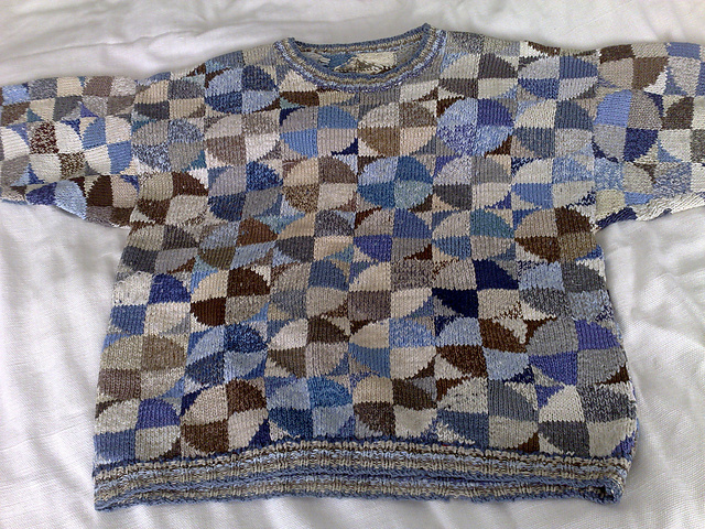 Adult's Circle Square Crewneck Sweater