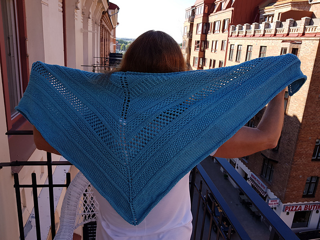 Coral Formations Shawl