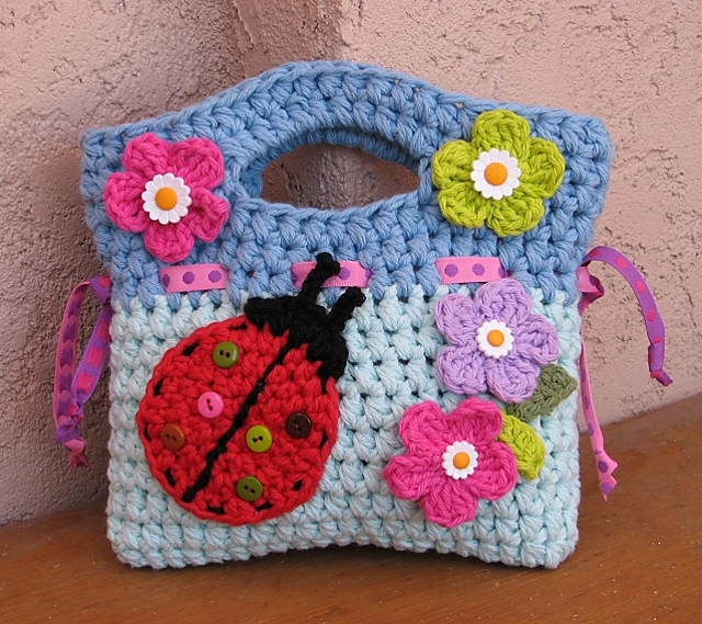 Girls Purse with Ladybug