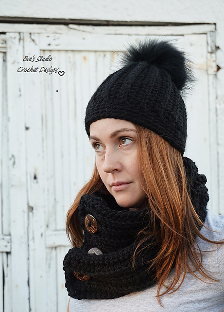 Beanie and Infinity Scarf