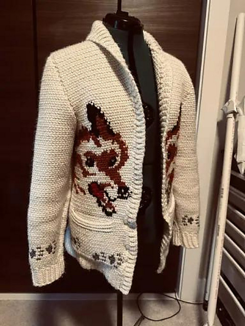 Project Hail Mary Crochet Cardigan