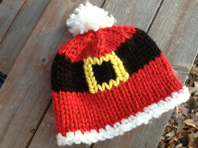 Santa Belly Hat