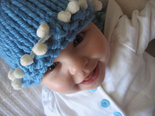 Quick & Easy Eyelet Hat