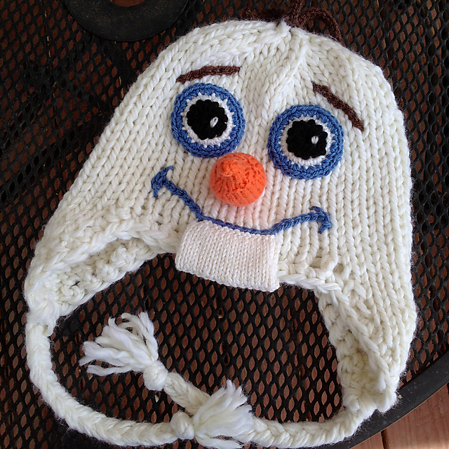Snow Man Hat