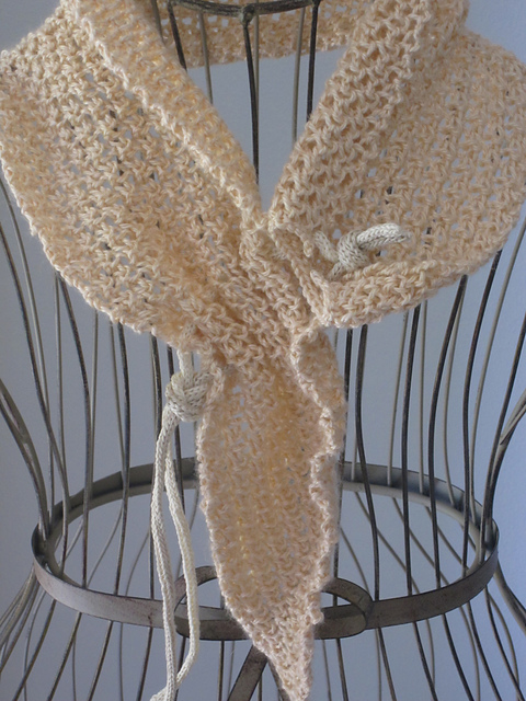 Tie-Closure Lace Cowl II