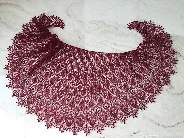 Ravelry: Osmanthus Shawl pattern by Ellen Wright