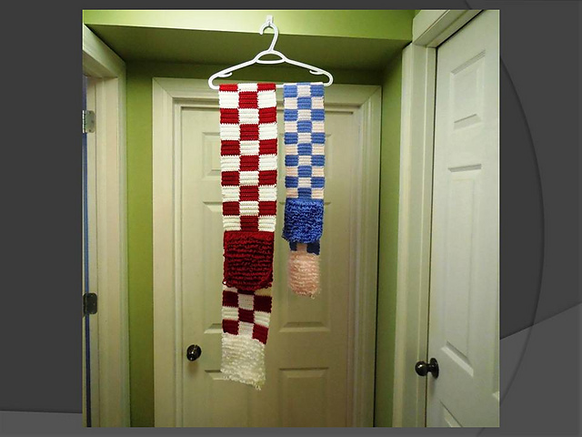 Checked Out Loopy Scarf