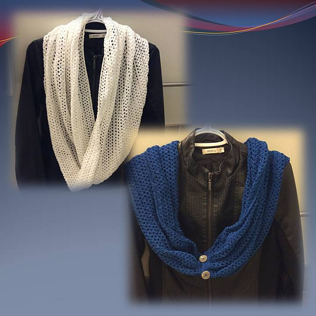 Button On Scarf
