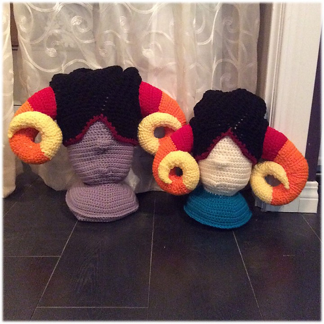 Candy Corn Horns Aries Hat