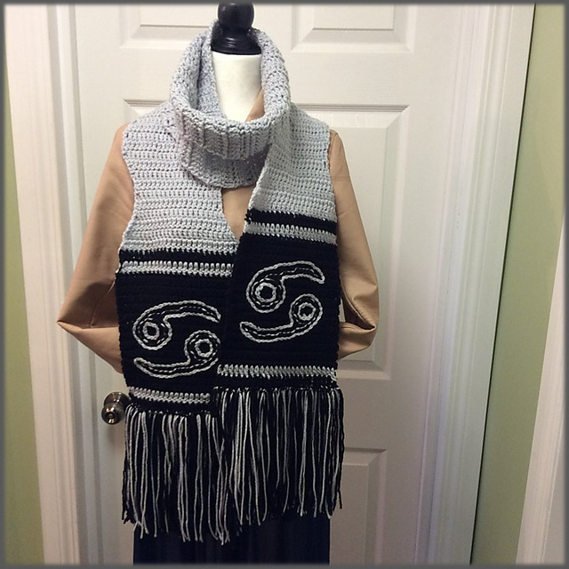 Zodiac Cancer Scarf