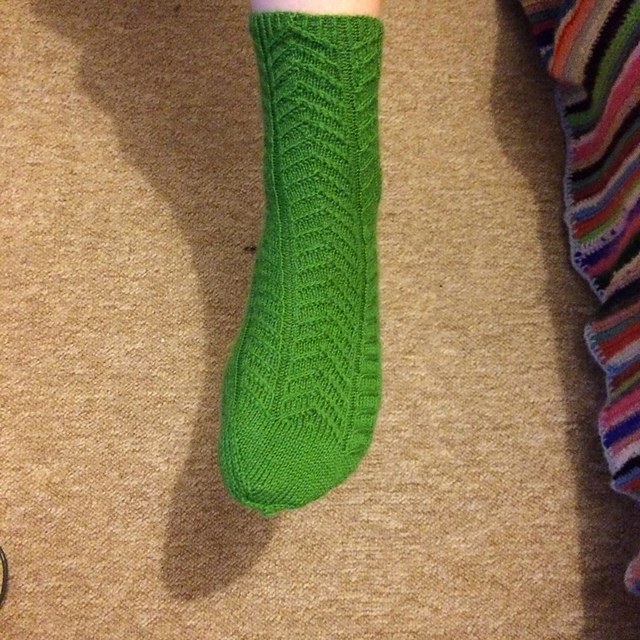 Pear Galette Socks