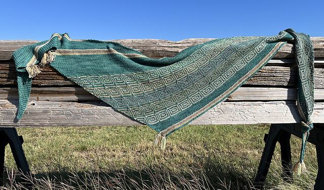 Changing Hues Shawl