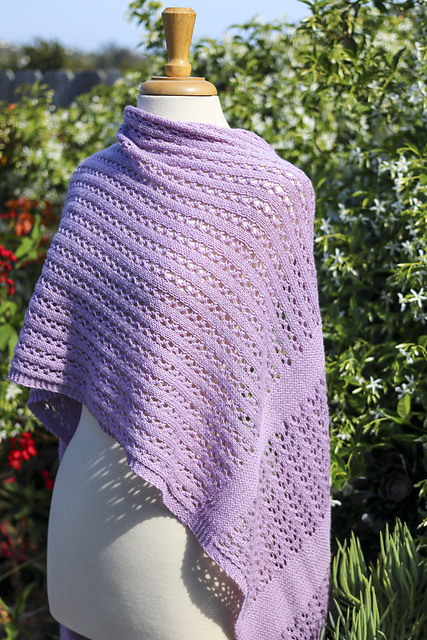 Sweet Jasmine Summer Shawl