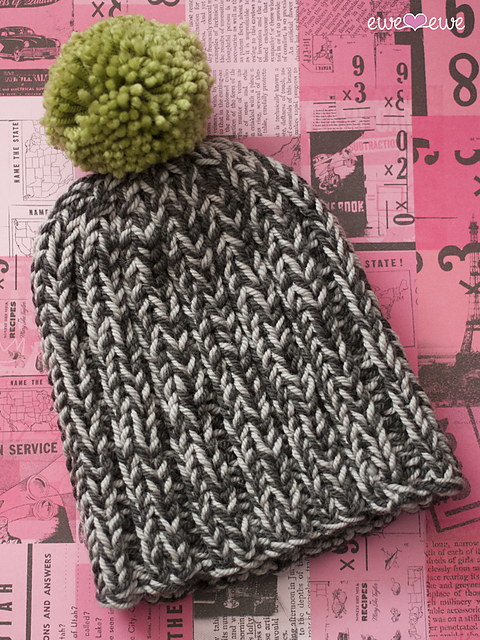 Marled Pom Bomb Beanie