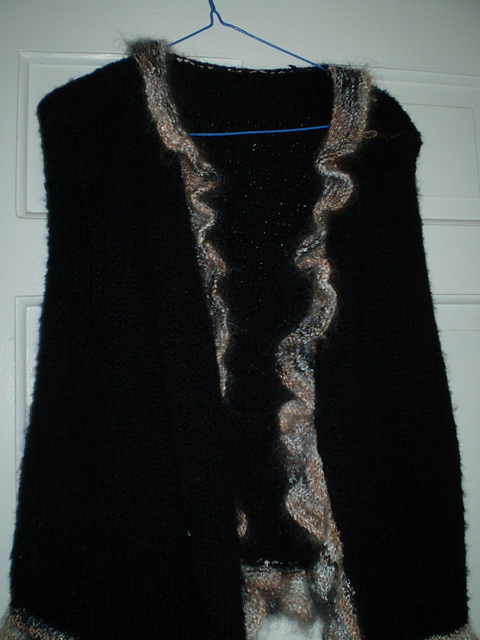 Ruffled Vest