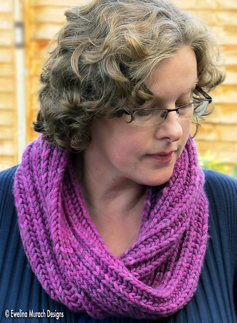 Easy Brioche Cowl