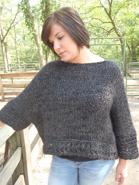 Ravelry: Box-T Sweater pattern by Christi Soski