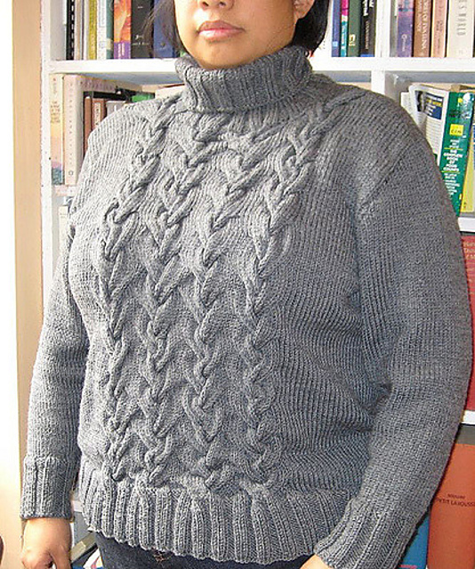 #09 Cabled Pullover