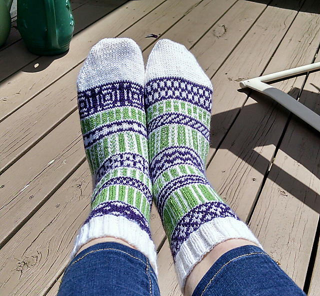 Bands and Stripes Socks