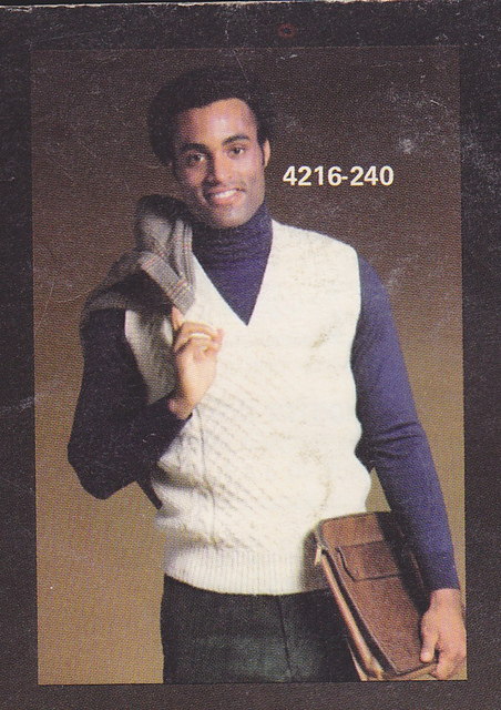 4216-240 Cabled Vest