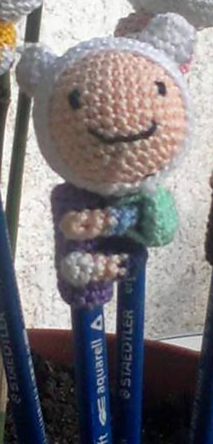 Finn the Human Pencil Topper