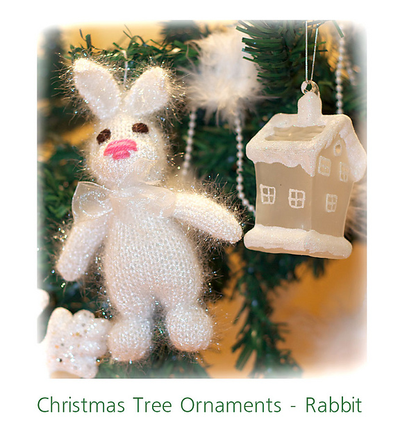 Christmas Tree Ornament: Bunny