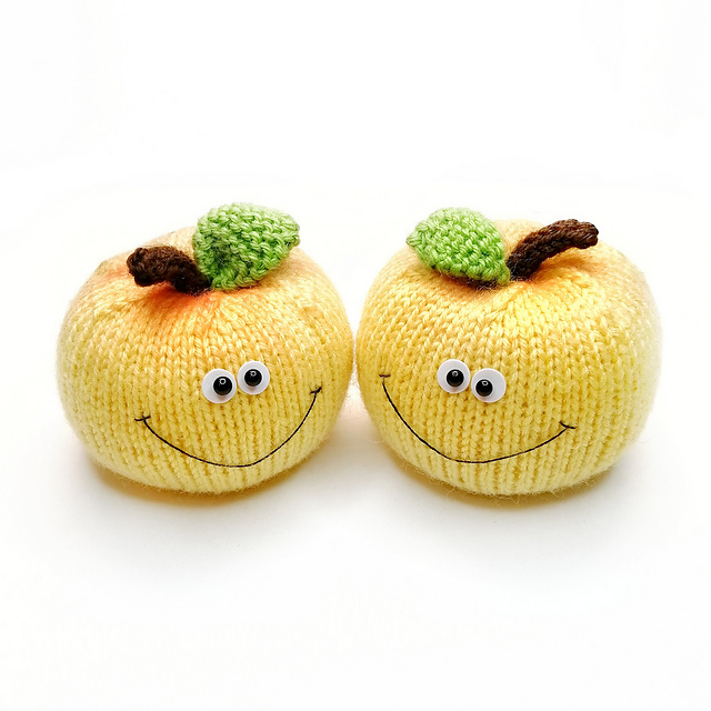 funny apple toy