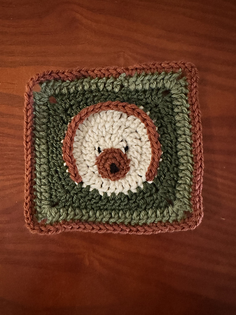 Hedgehog Granny Square