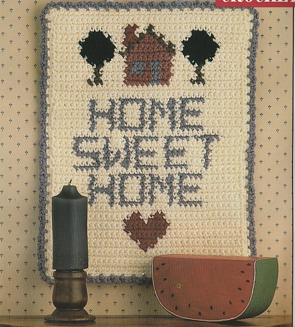 Home Sweet Home Sampler (crochet)