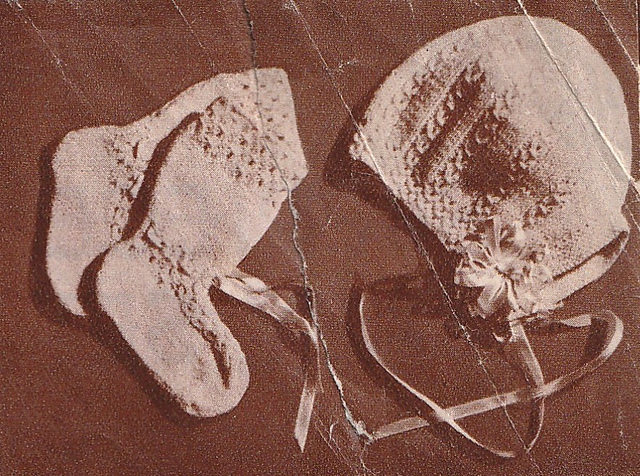 Bonnet and Booties (Infant's Set)