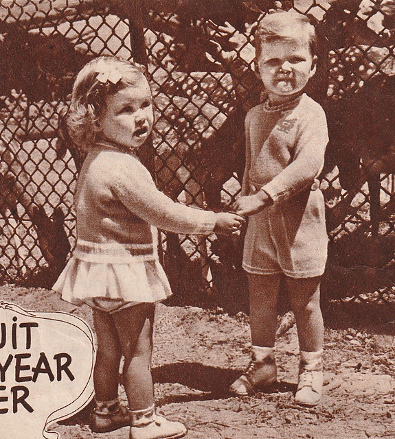 Boy's Suit and Two-year Pullover