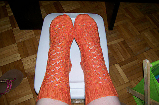 Openwork Socks