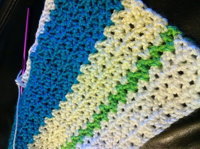 Long Stripe Throw
