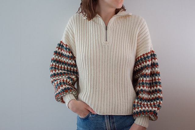 ジャケット・アウター EZRA COMPACT KNIT ZIP-UP JUMPER Ravelry: Ezra Zip pattern by HannaLouise