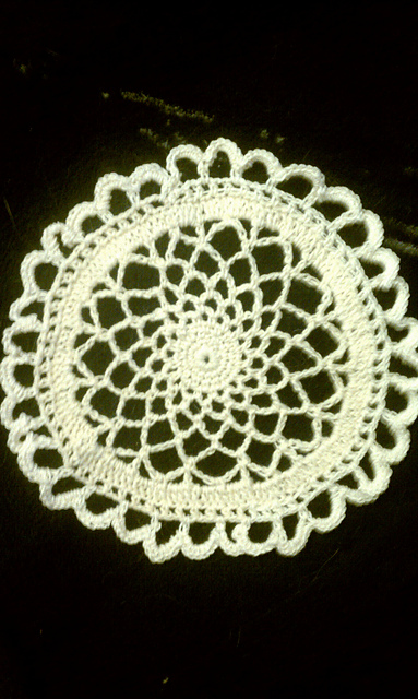 Flower & Lace Coaster