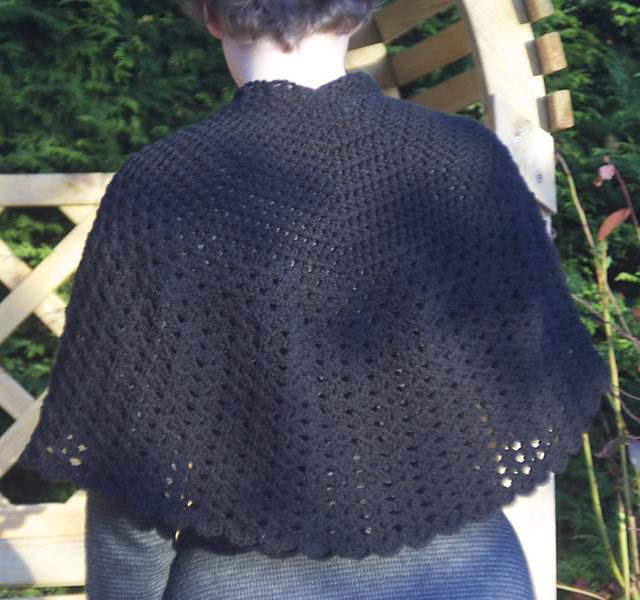 Denise at the Paradise Shawl