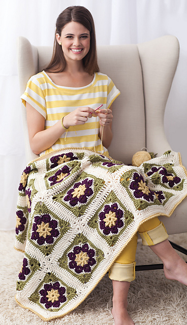 African Flower Blanket