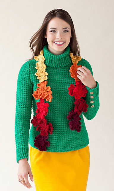 Maple Leaf Scarf