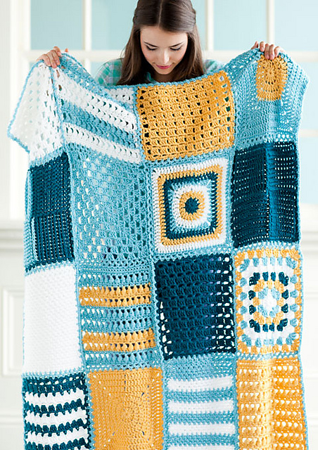 Back to Square One Blanket