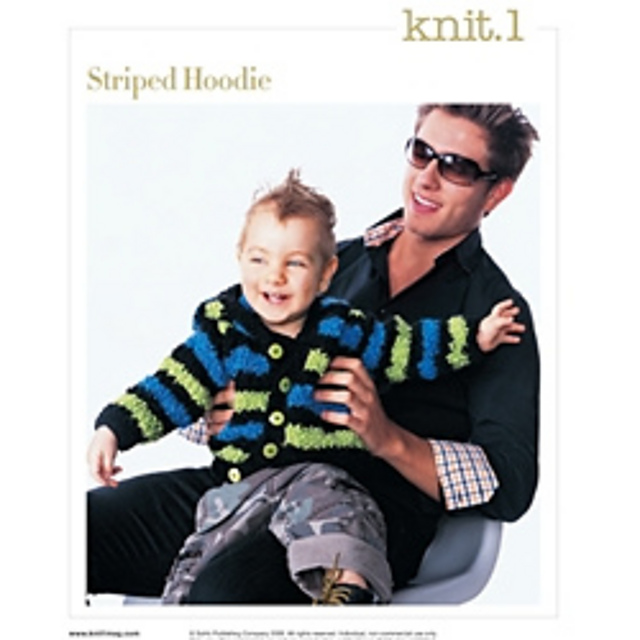 #17 Striped Hoodie