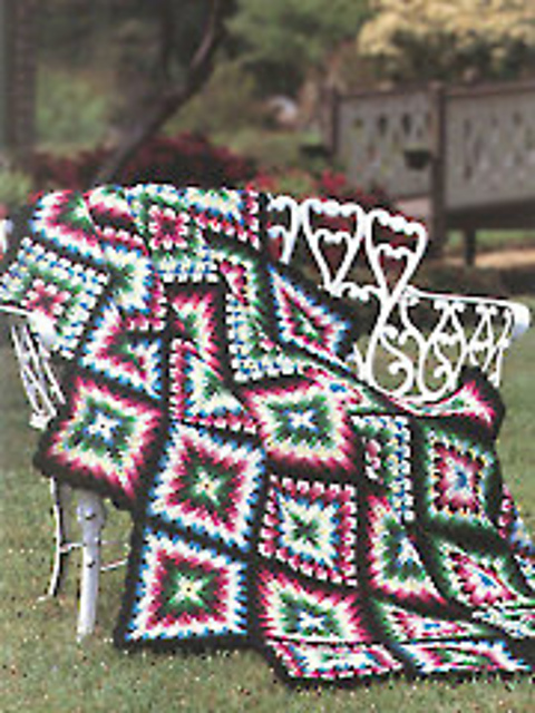 Kaleidoscope Afghan