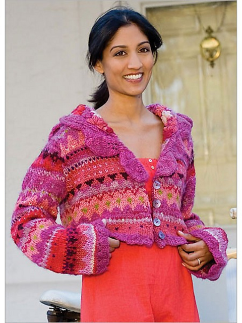 Autumn Asters Cardigan
