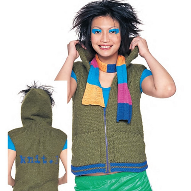 SLEEVELESS HOODIE