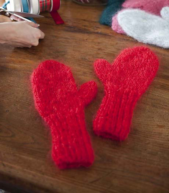 Mohair Mittens