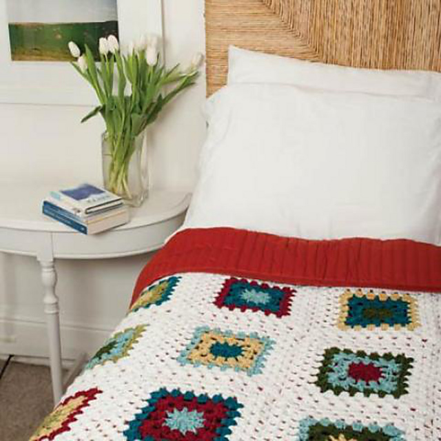 Lazy Daisy Afghan